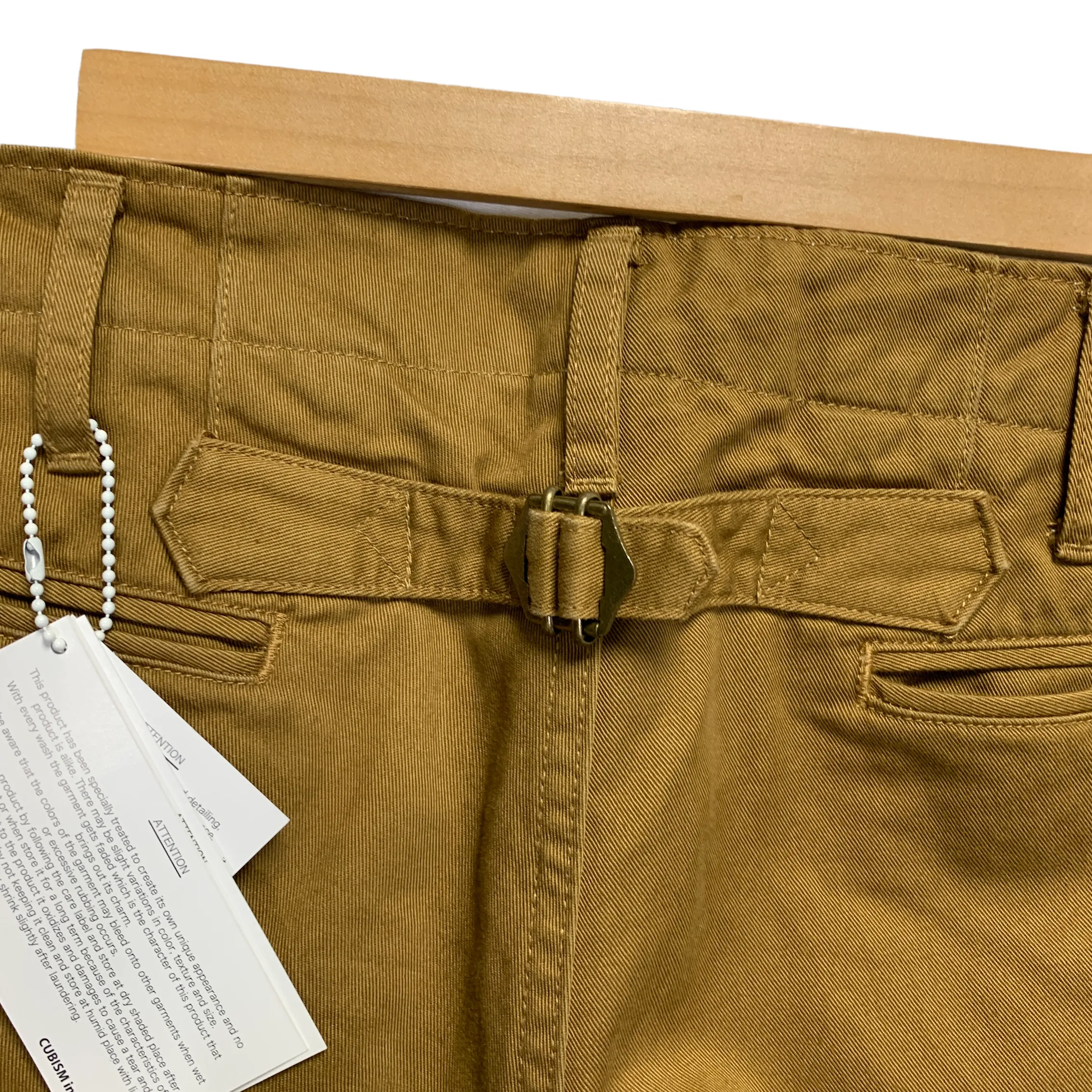 [M] Visvim 18SS High Water Chino Pants Camel