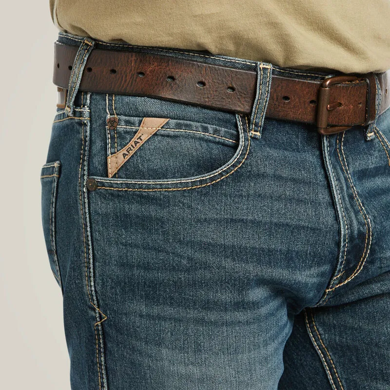 M5 Men's Straight Stretch Seneca Stackable Straight Leg Jean | 10040745