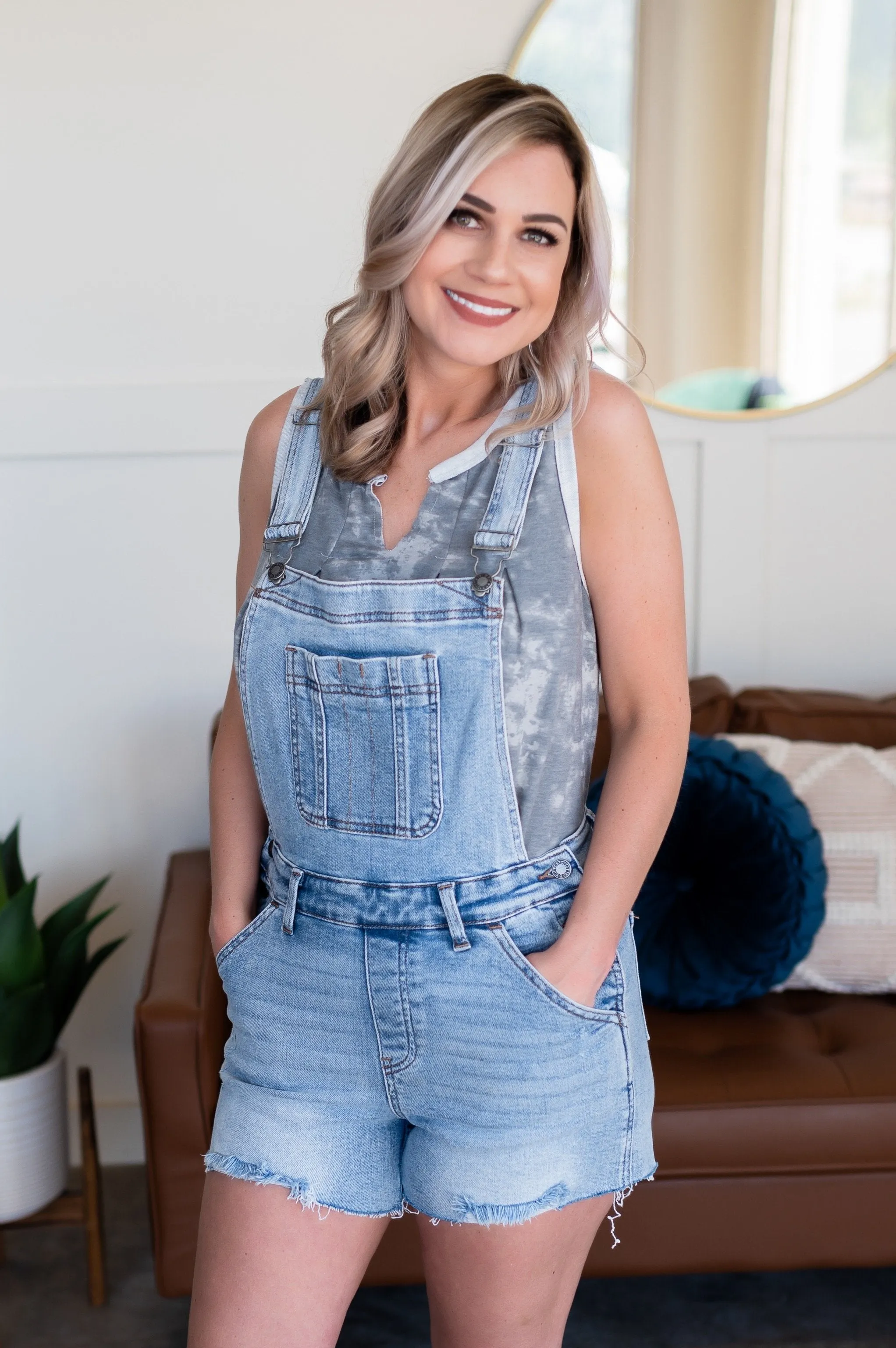 Made In The Shade Pleated Sleeveless Top