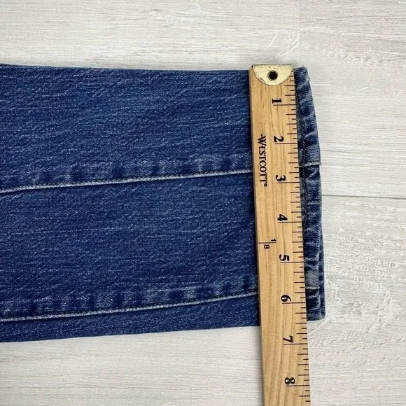 Madewell Classic Straight Jeans Size 27 Blue Bandry Wash Seamed Edition