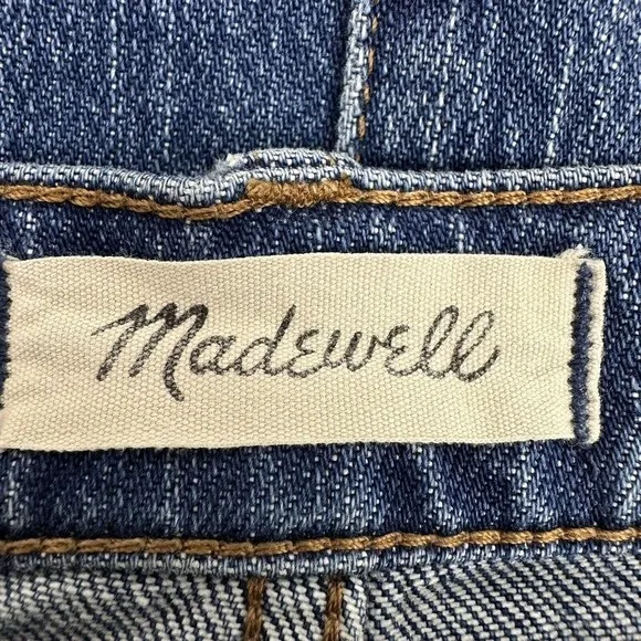 Madewell Classic Straight Jeans Size 27 Blue Bandry Wash Seamed Edition