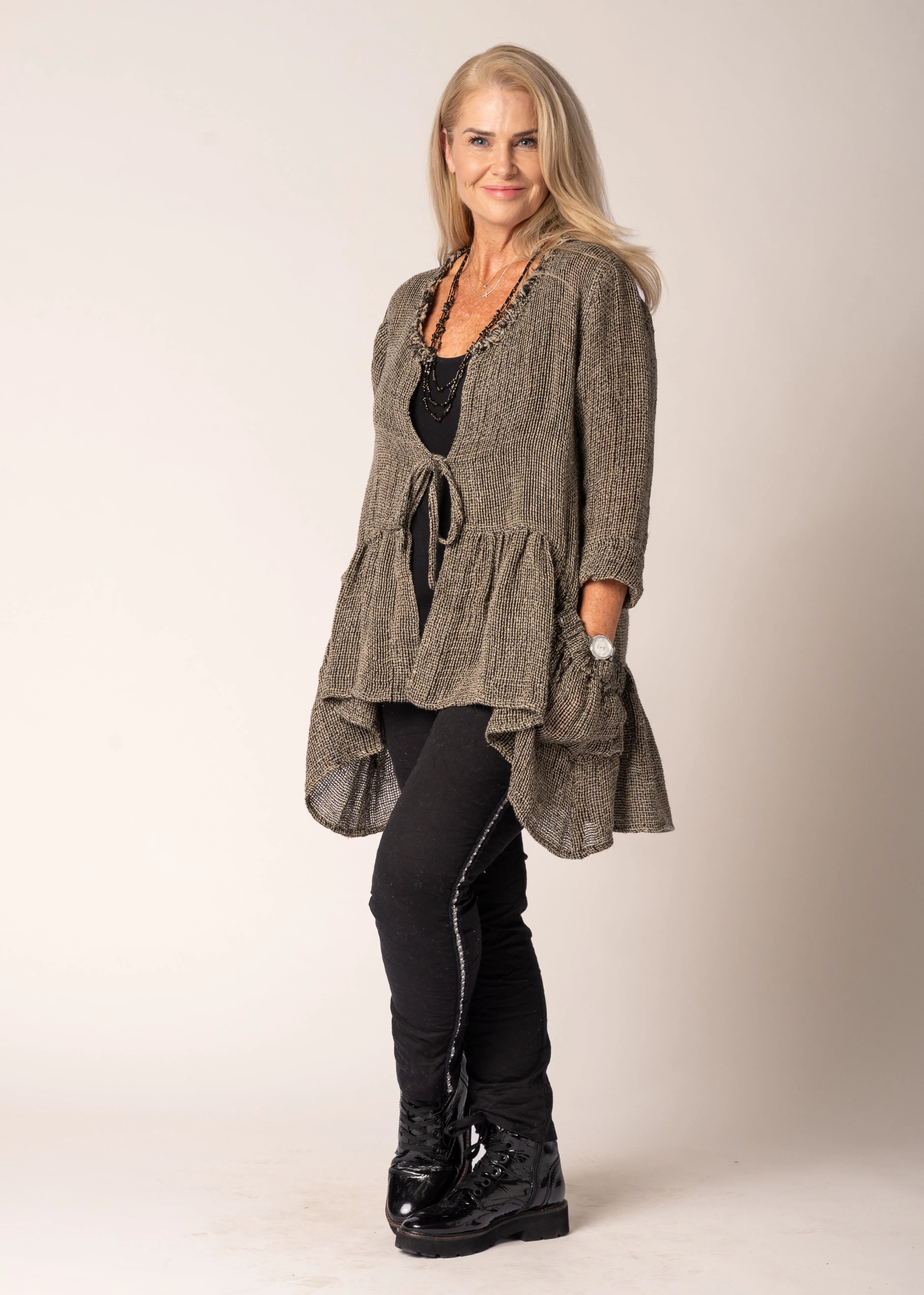Maelis Top in Onyx