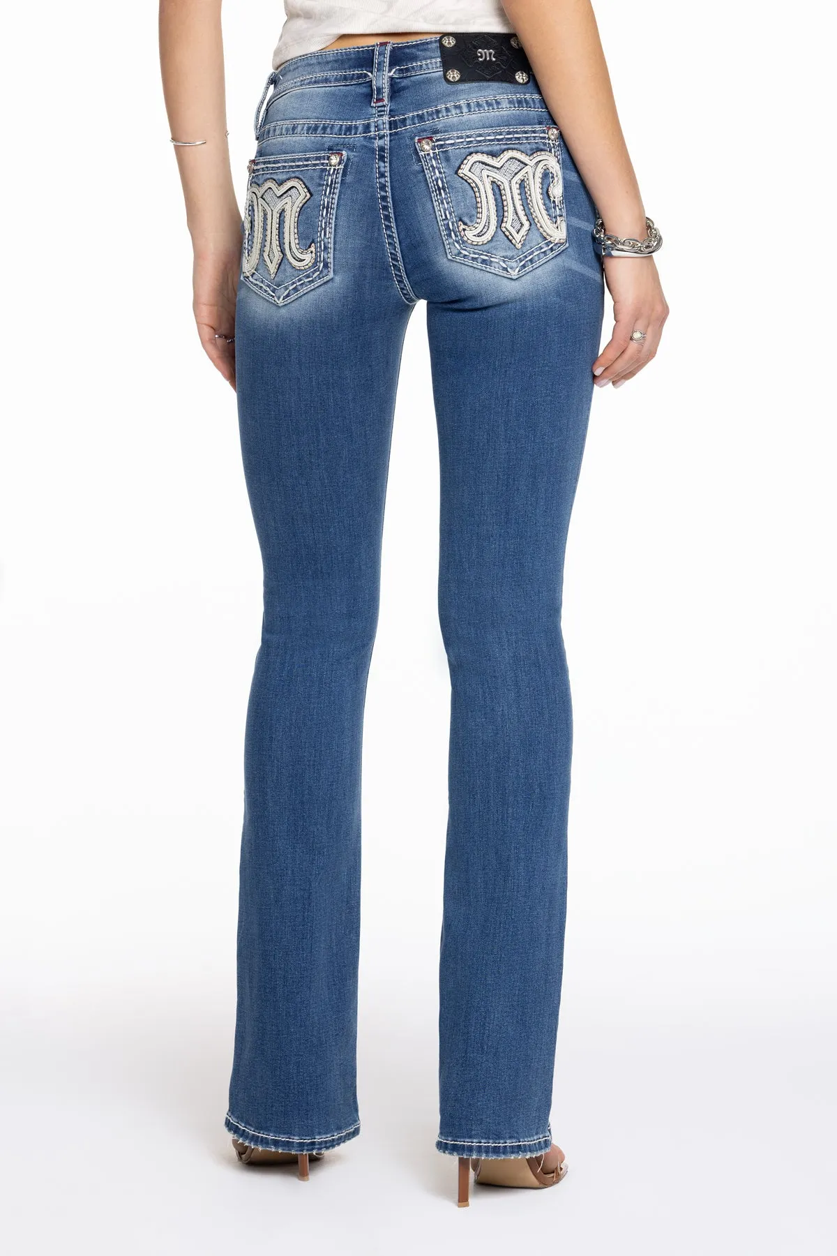 Maven Logo Bootcut Jeans