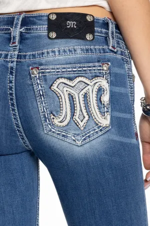 Maven Logo Bootcut Jeans