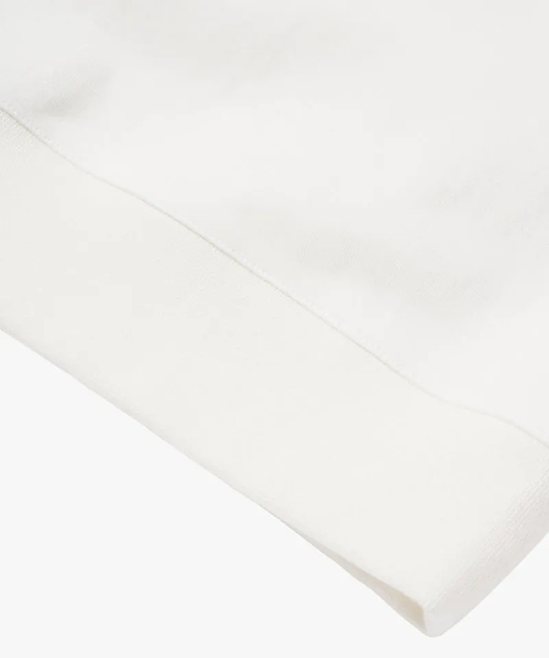 MCC Unisex V-Neck Cotton Vest - Off White