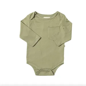 Me & Henry Solid Sage Tellico Onesie