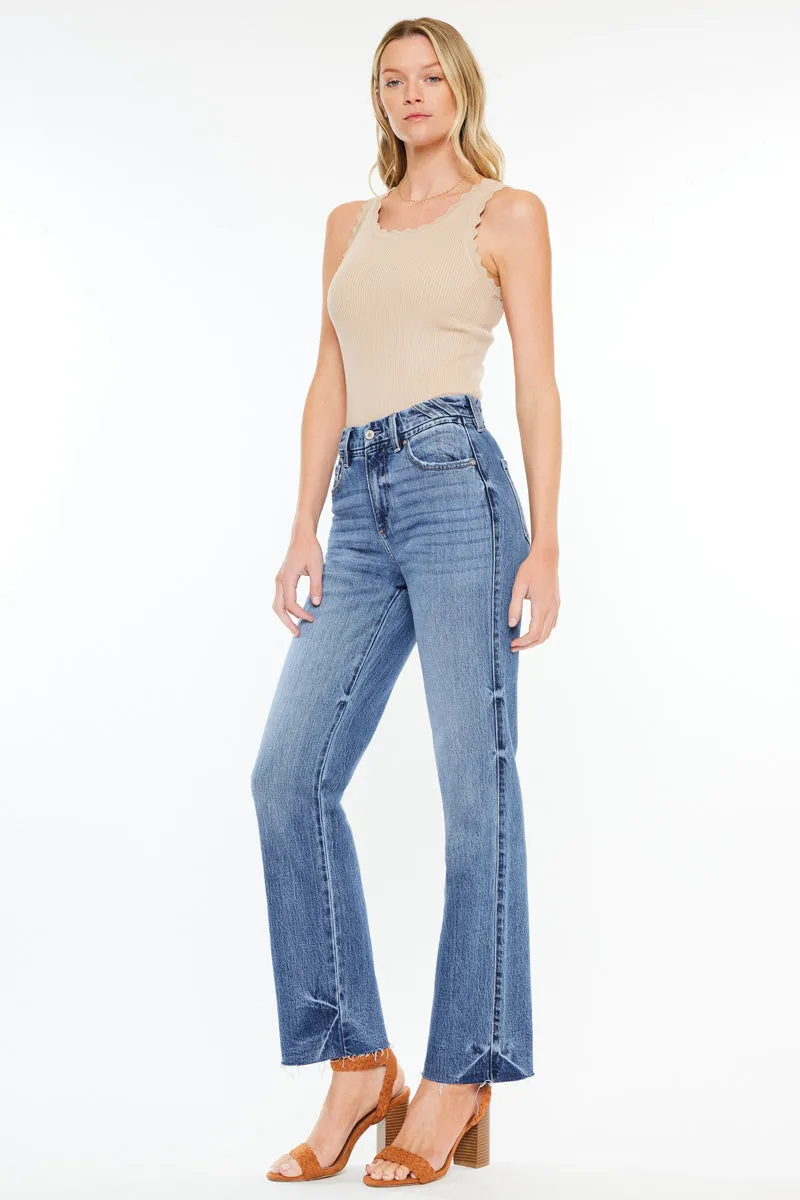Melody High Rise True Straight Jeans