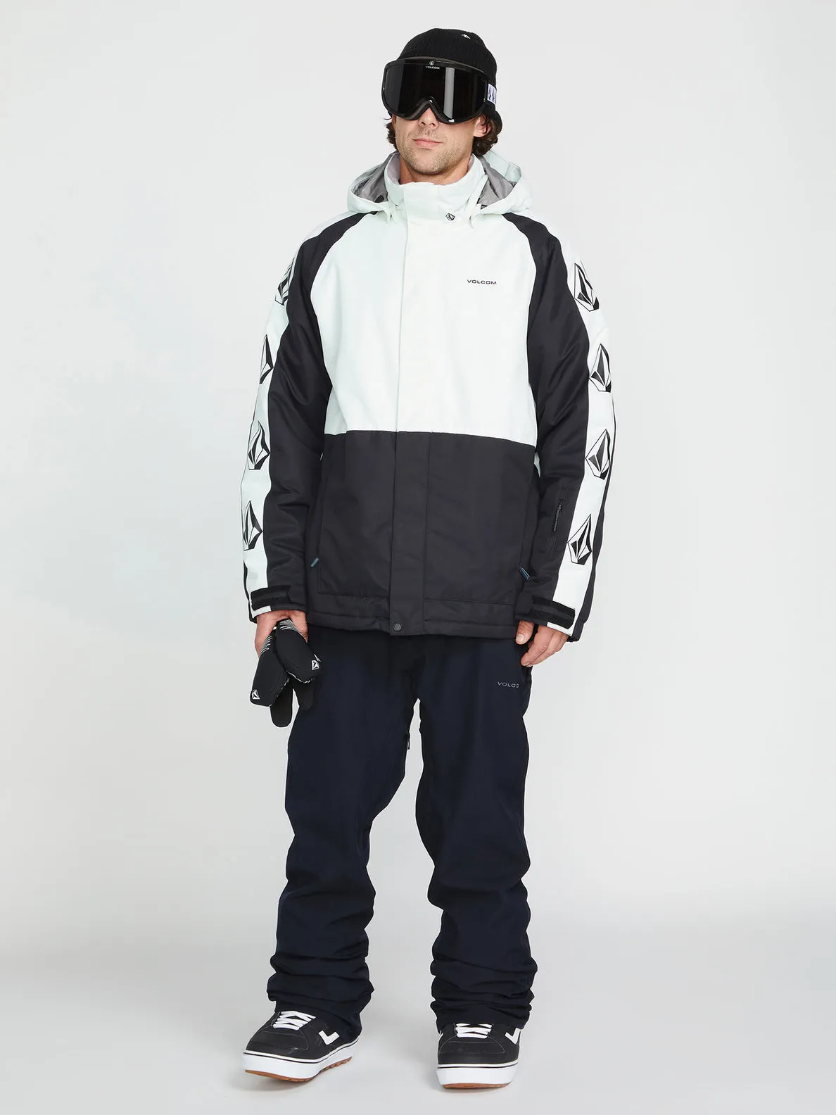 Mens Freakin Snow Chino Pants - Black