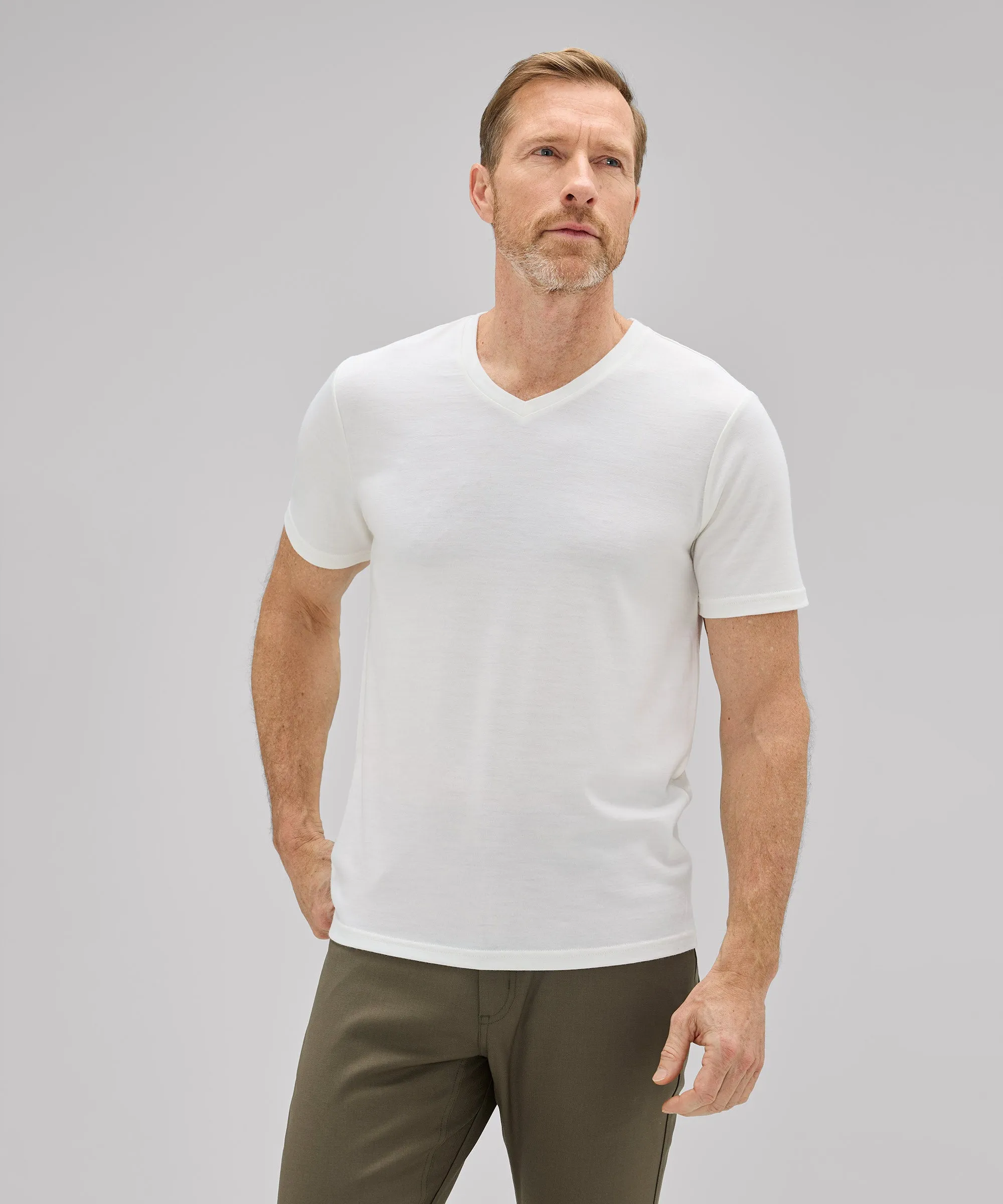 Men's Merino V-Neck T-Shirt