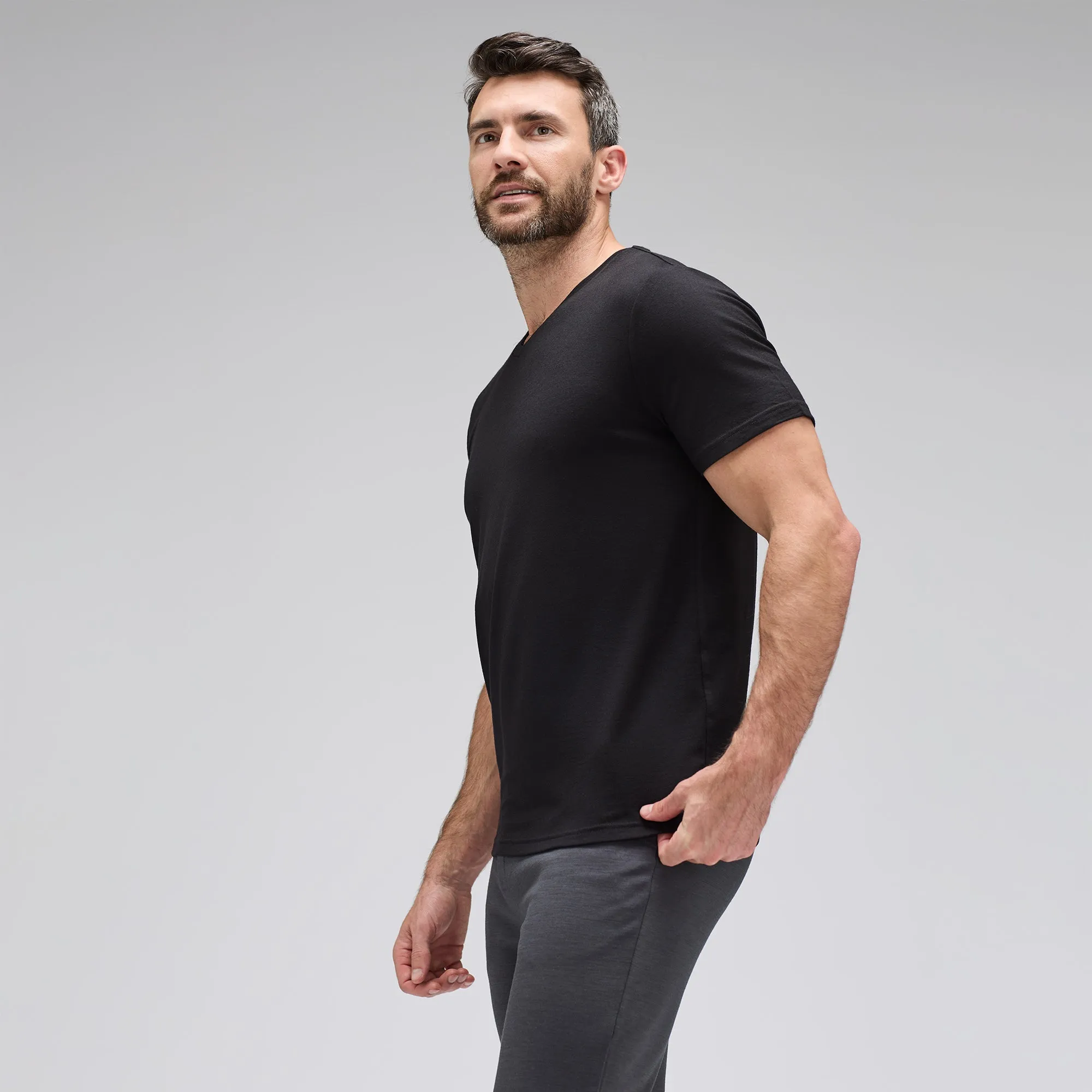 Men's Merino V-Neck T-Shirt