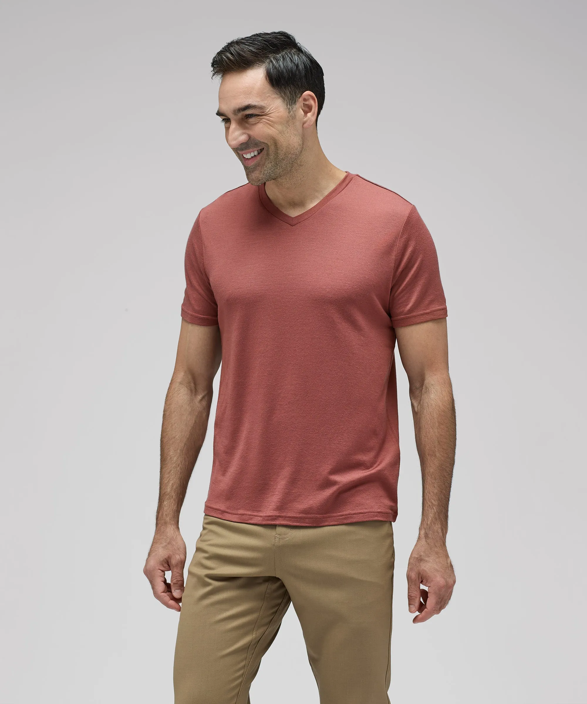 Men's Merino V-Neck T-Shirt