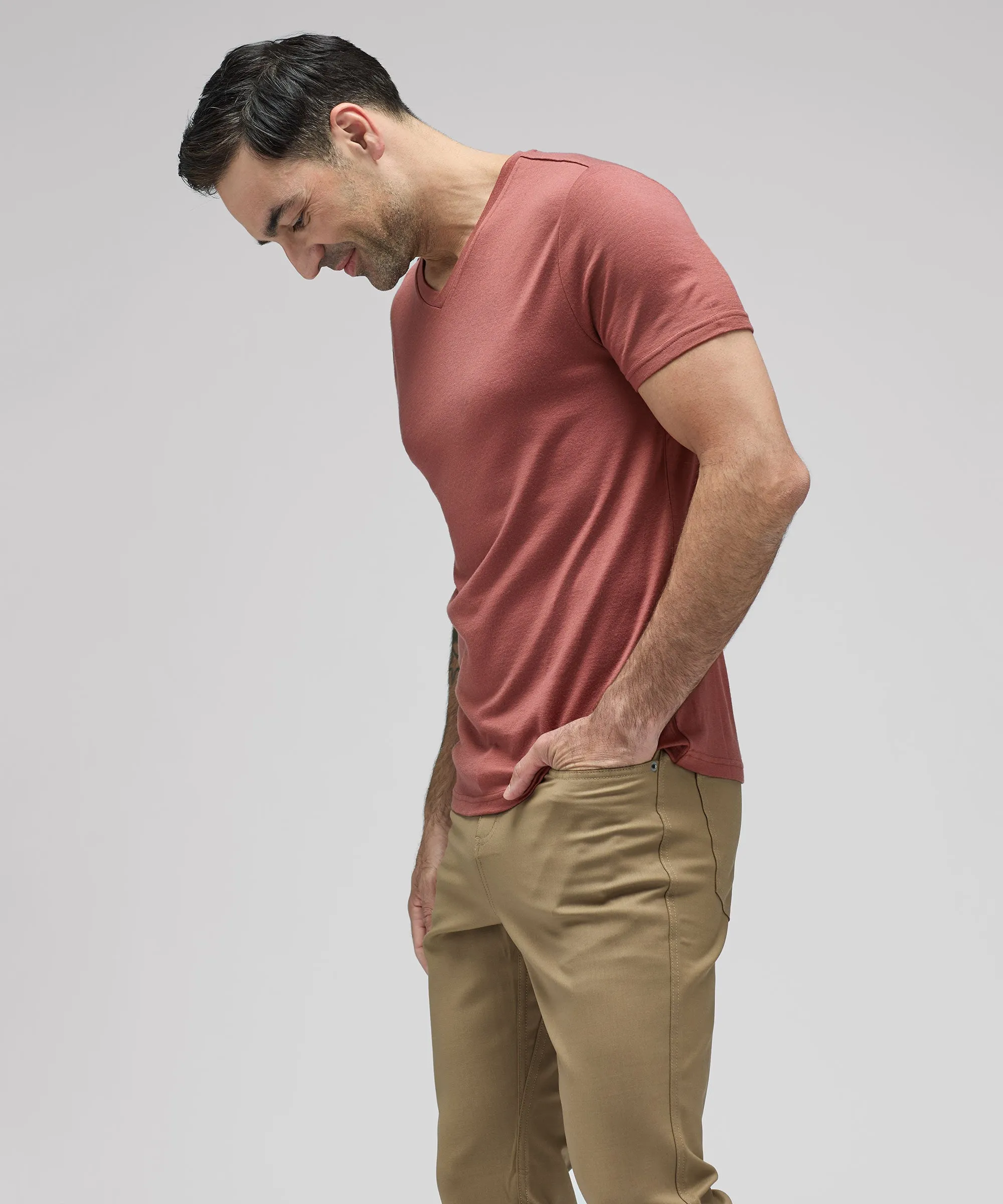 Men's Merino V-Neck T-Shirt