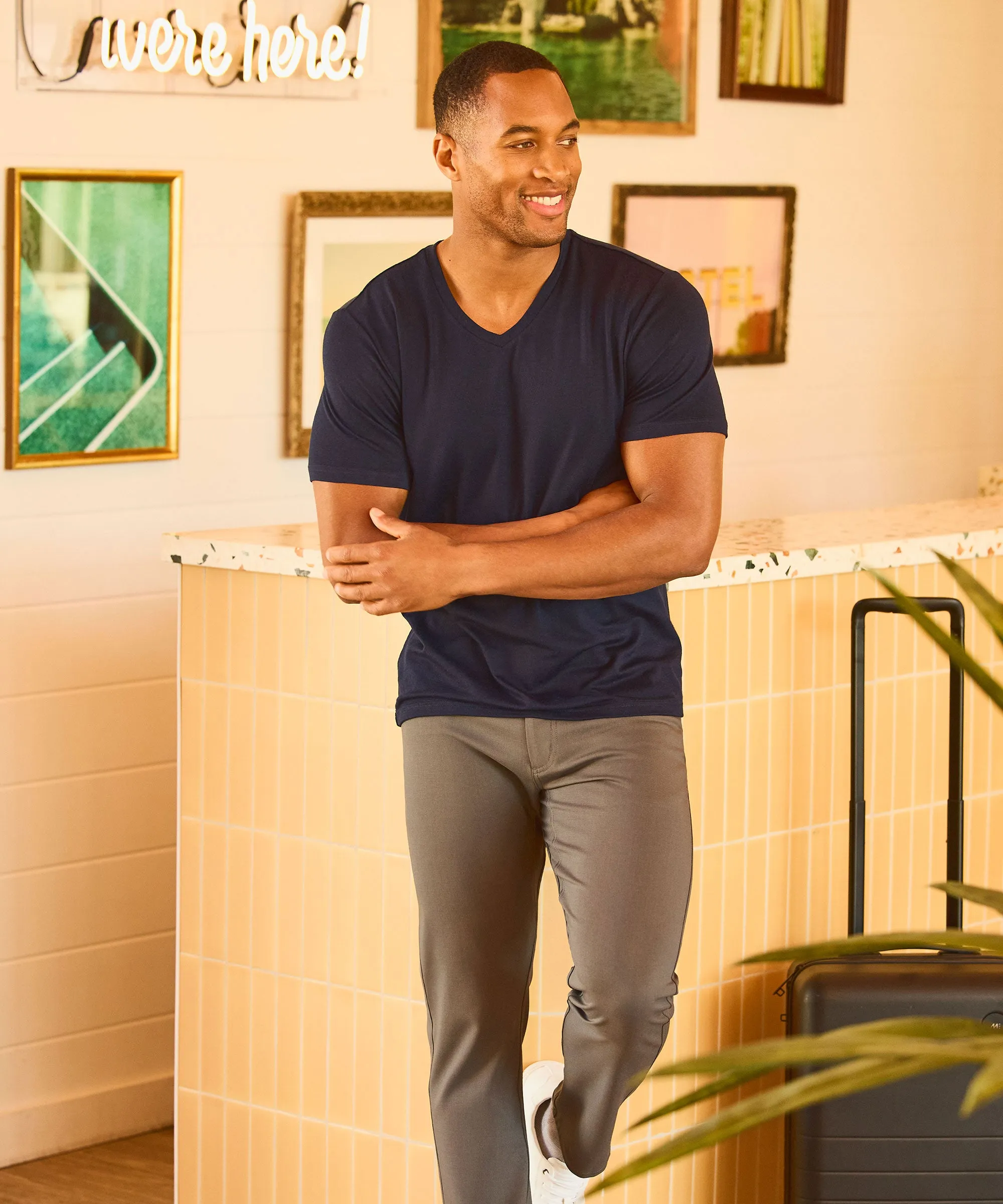 Men's Merino V-Neck T-Shirt