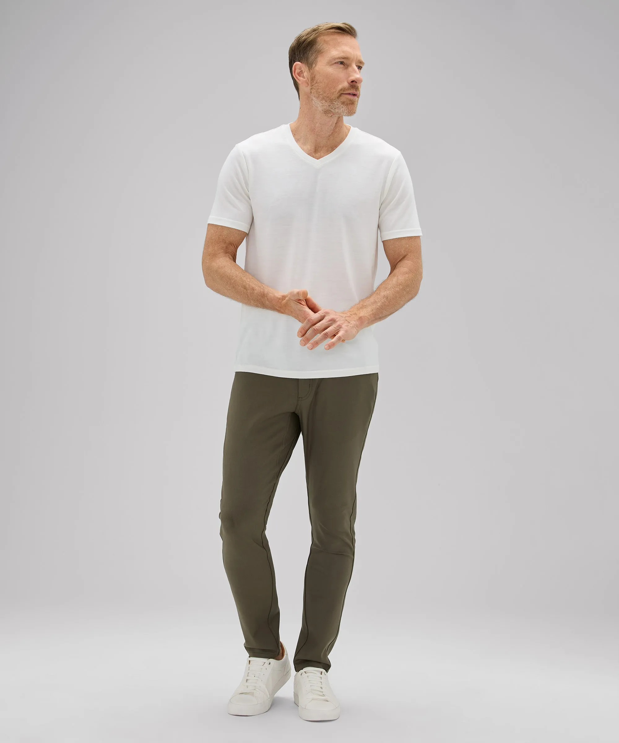Men's Merino V-Neck T-Shirt