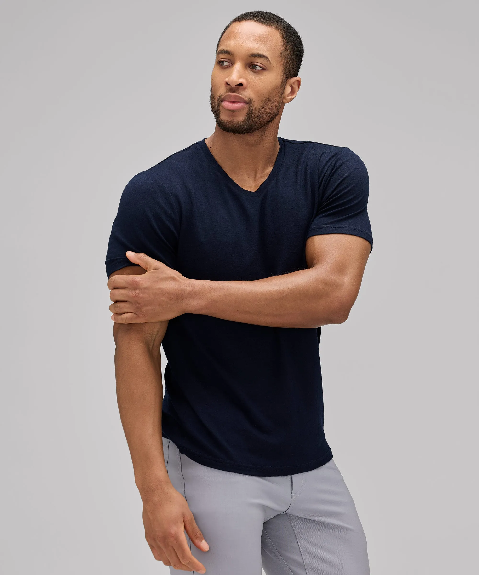 Men's Merino V-Neck T-Shirt