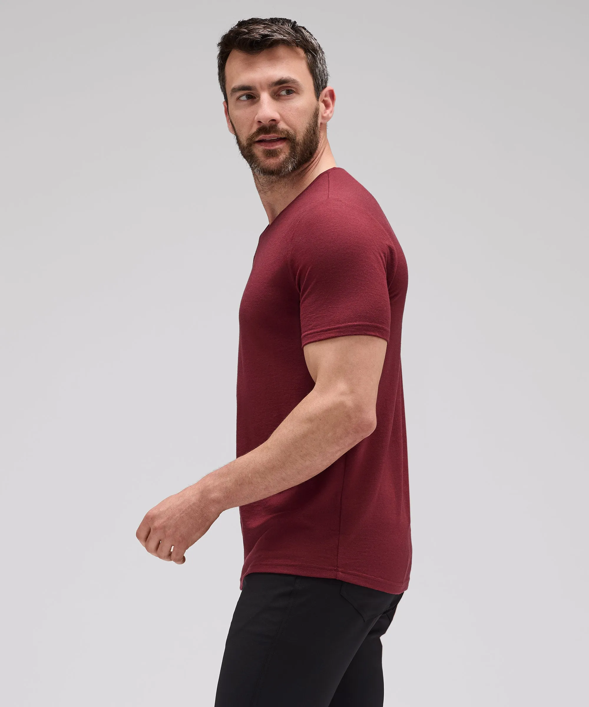 Men's Merino V-Neck T-Shirt