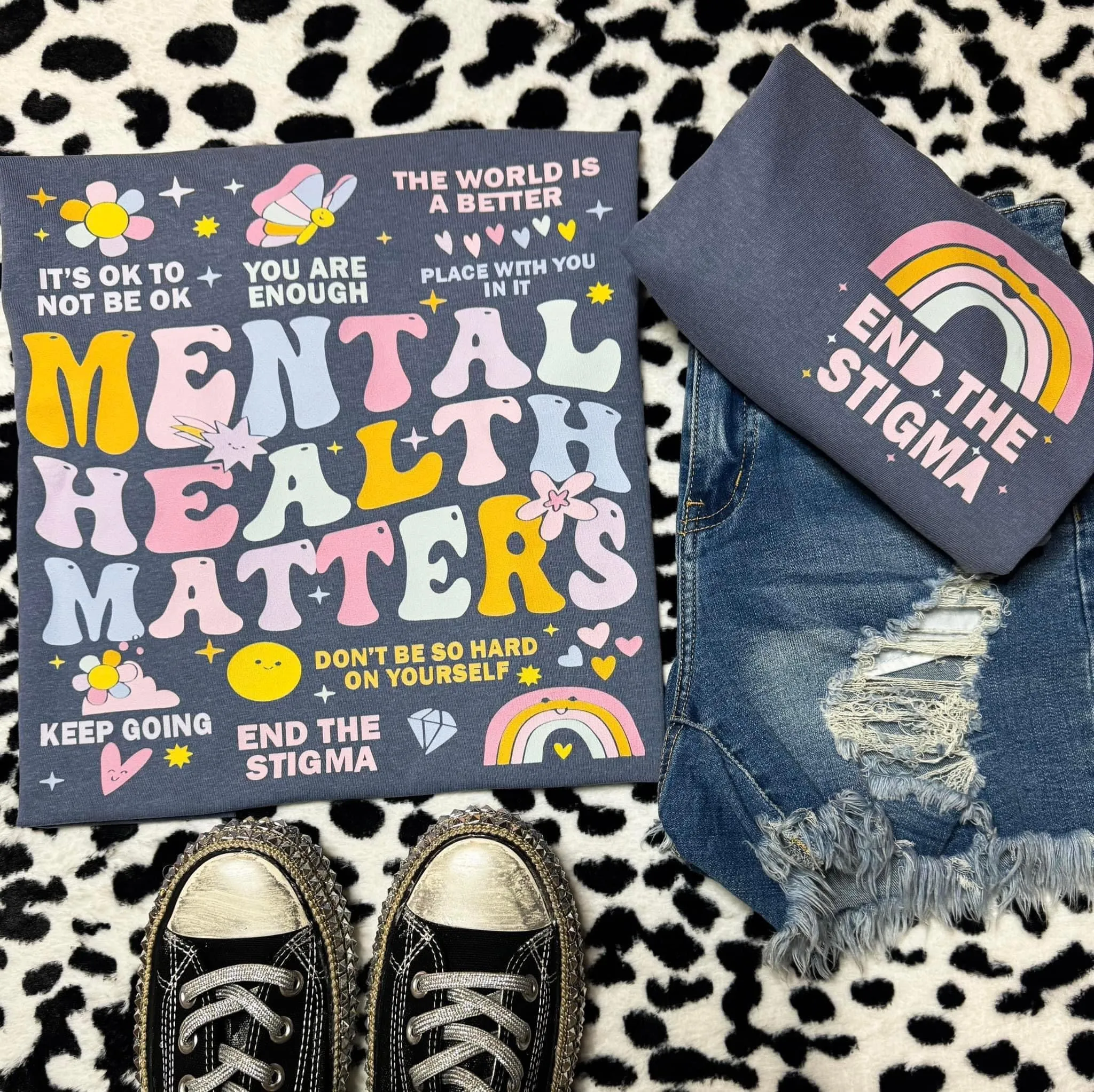 Mental Health Matters Comfort Colors Tee
