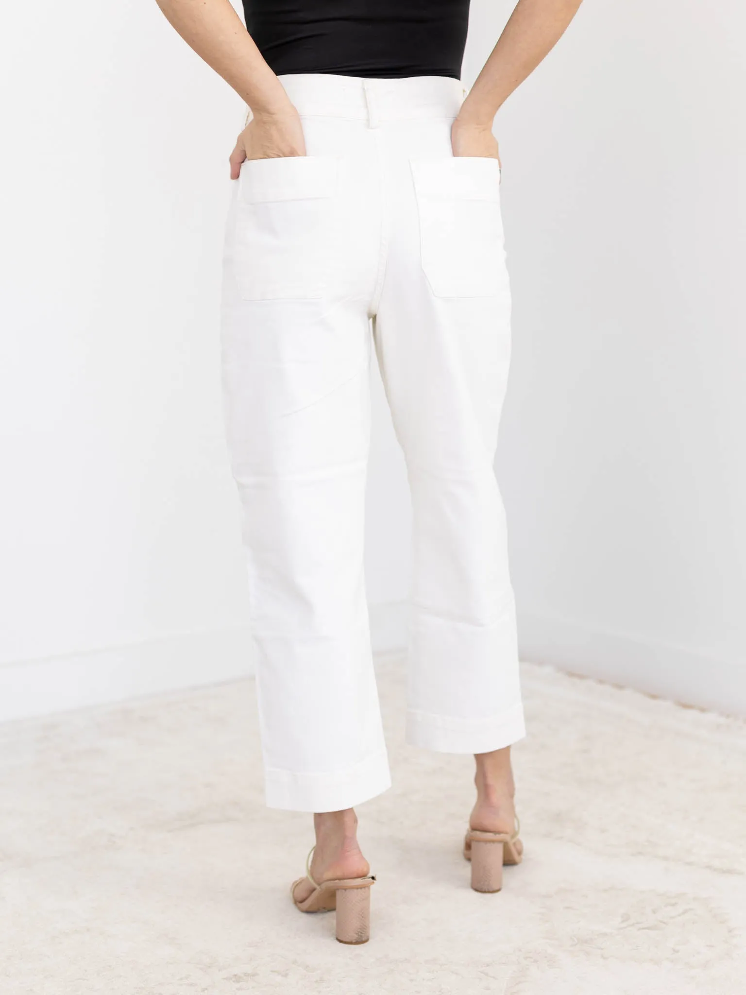 MICA Isabelline Super High Rise Straight Leg