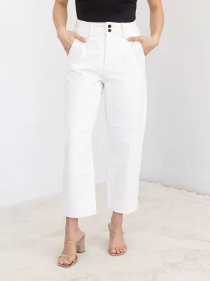 MICA Isabelline Super High Rise Straight Leg