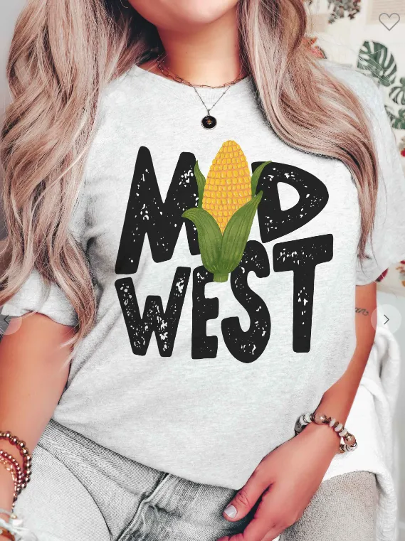 Midwest Corn Graphic Tee