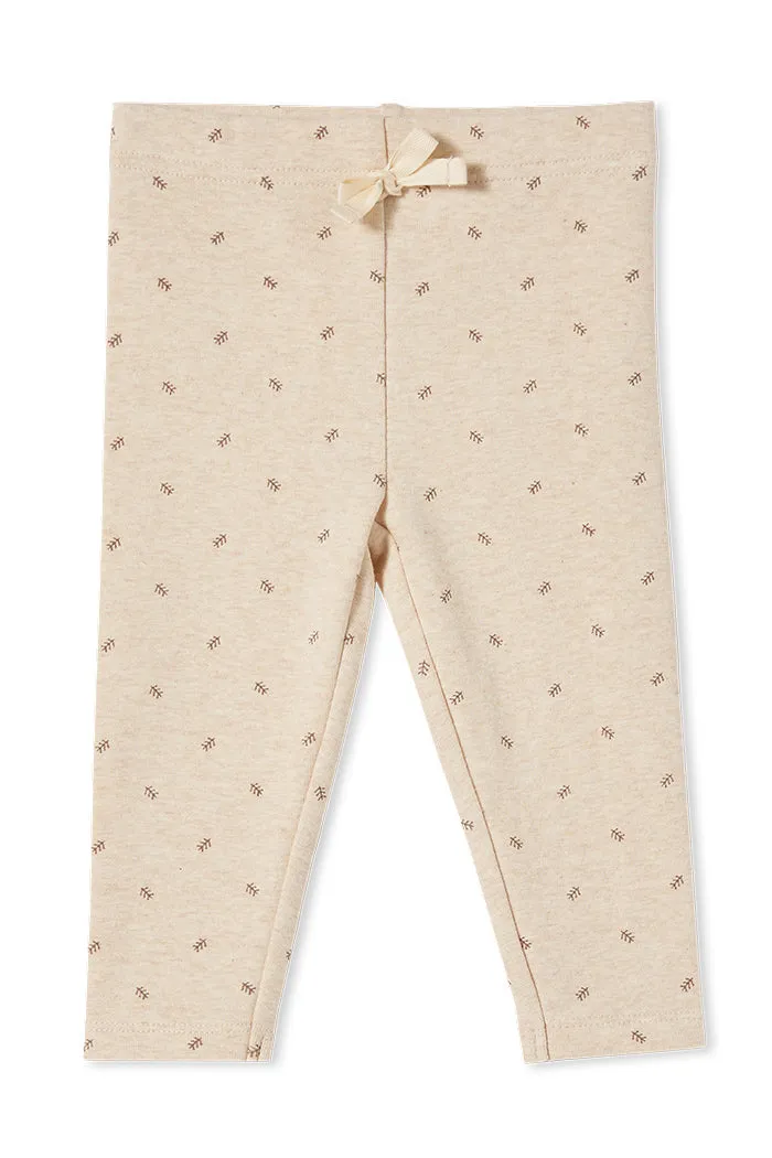 Milky | Natural Marle Rib Pants