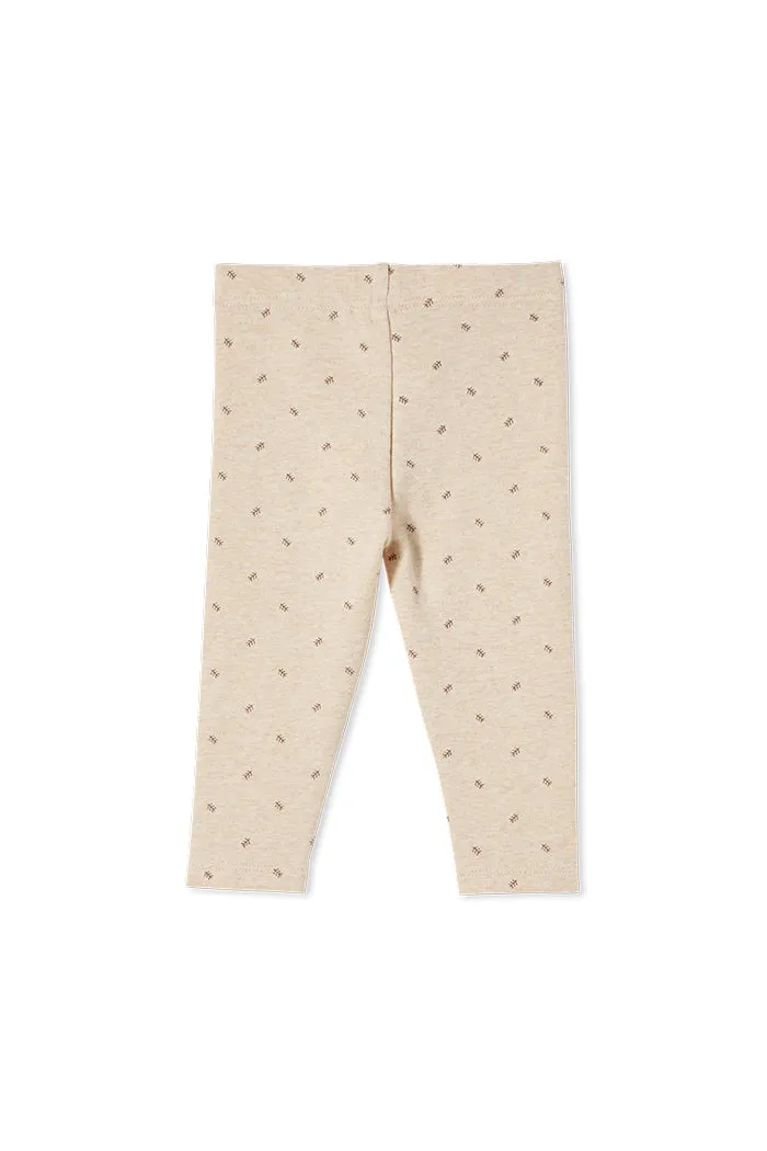 Milky | Natural Marle Rib Pants