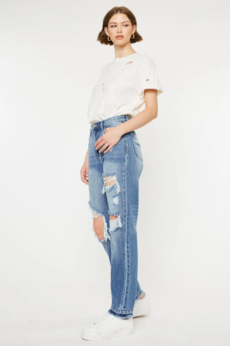 Millie High Rise Straight Leg Jeans