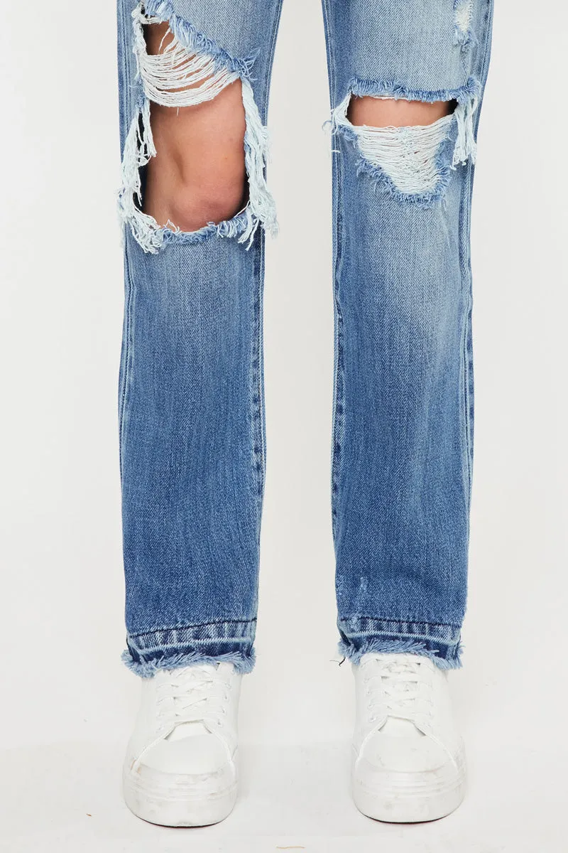 Millie High Rise Straight Leg Jeans