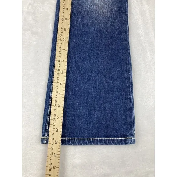 Miss Me Bootcut Jeans Women's Medium Wash Low Rise Blue Size 27
