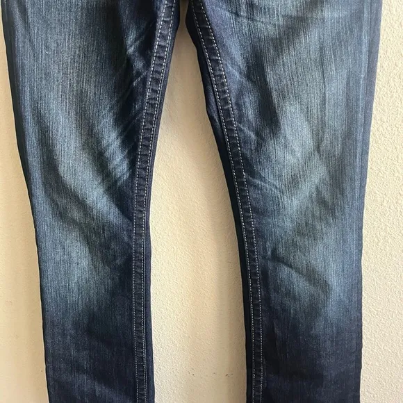 Miss Me Women's Embellish Pocket Flap Bootcut Jeans Size 27 Style JP5489B2