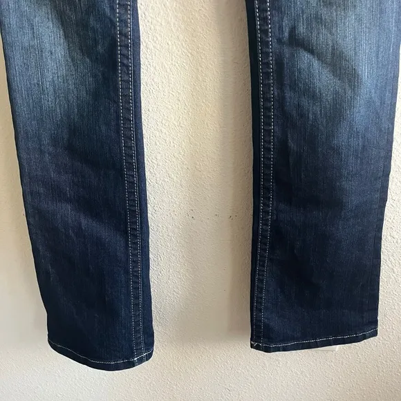 Miss Me Women's Embellish Pocket Flap Bootcut Jeans Size 27 Style JP5489B2