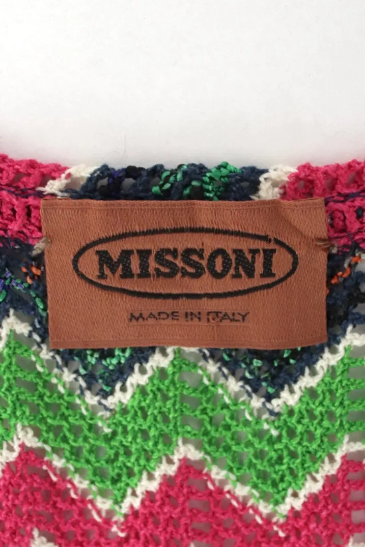 Missoni Rainbow Chevron Vest Set