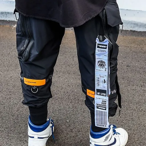 Mod Wave Movement MWM Pants- Black