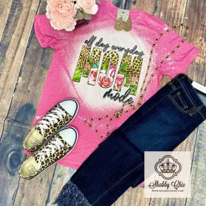 Mom Mode Tee - bleached