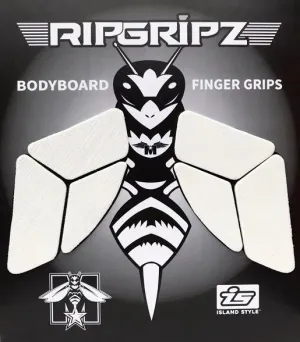 Mstar / Island Style Bodyboard Finger Grips White