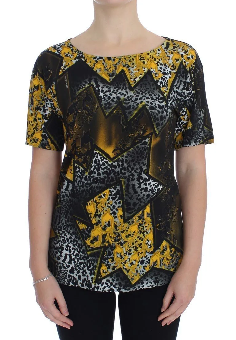 Multicolor Graphic Print T-shirt