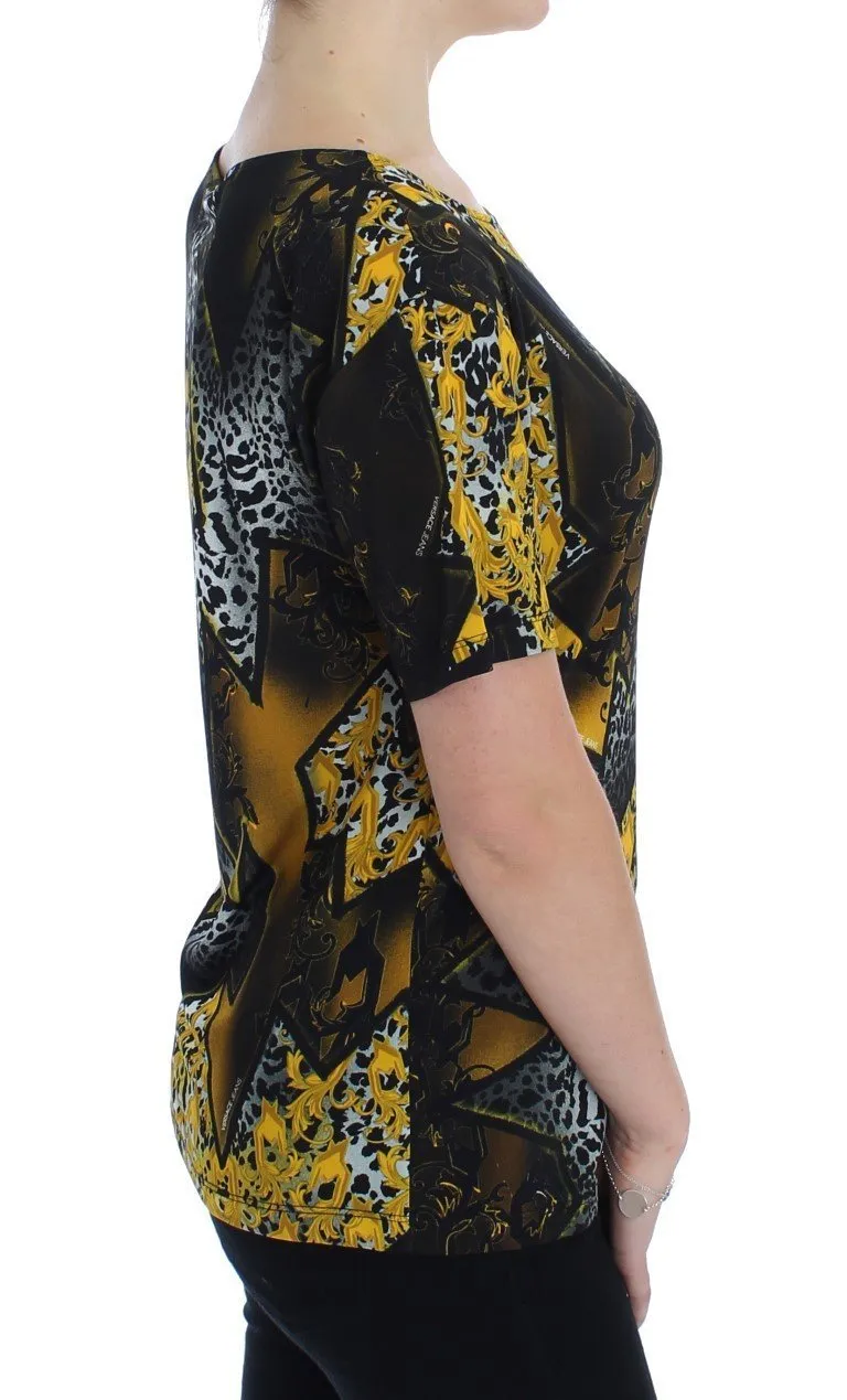 Multicolor Graphic Print T-shirt