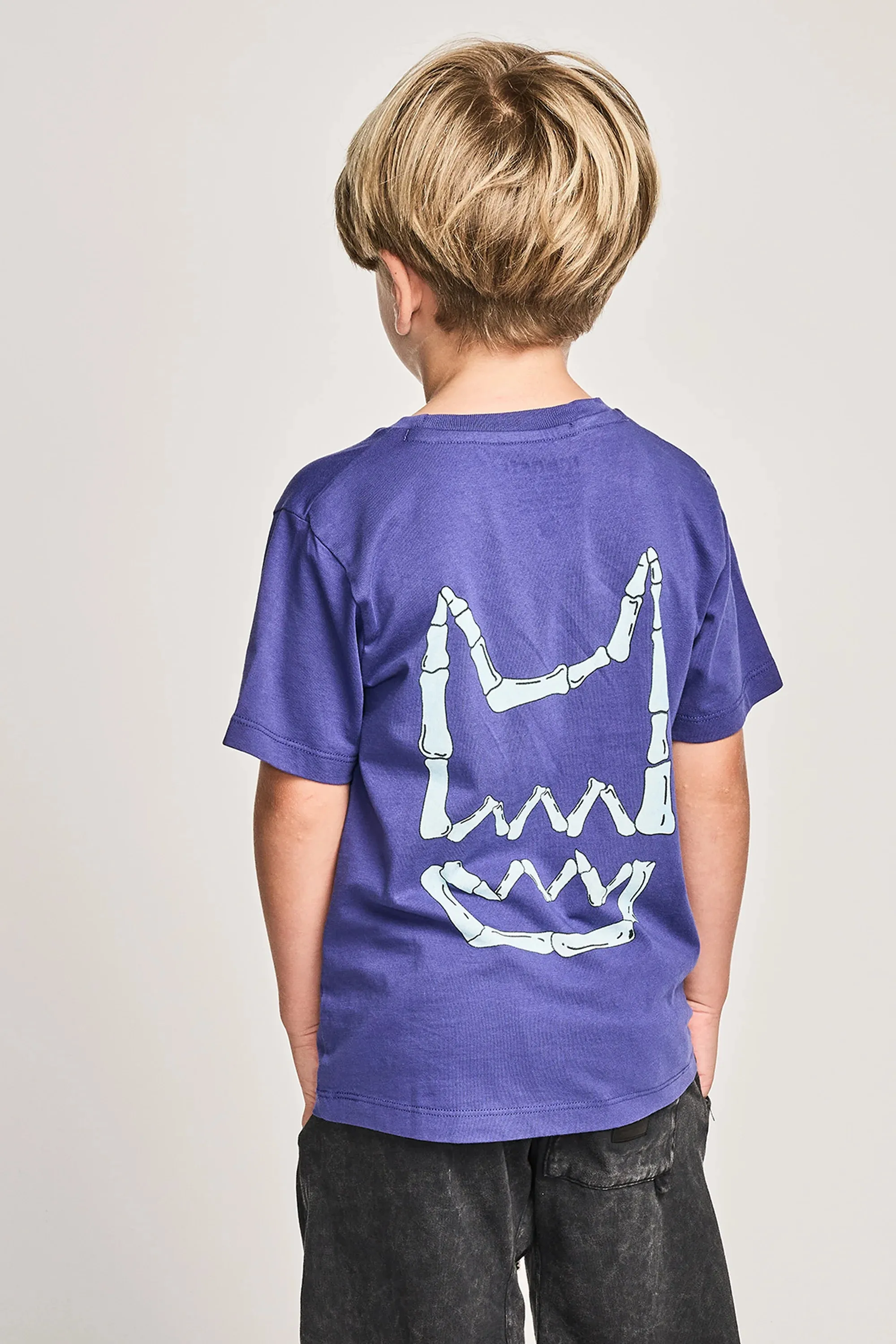 MUNSTER BONEYARD SS TEE PURPLE