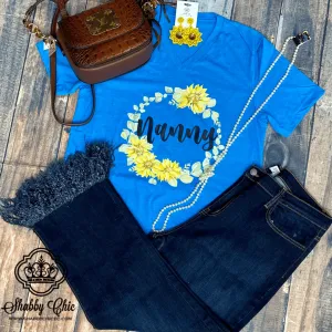 Nanny Sunflowers Tee