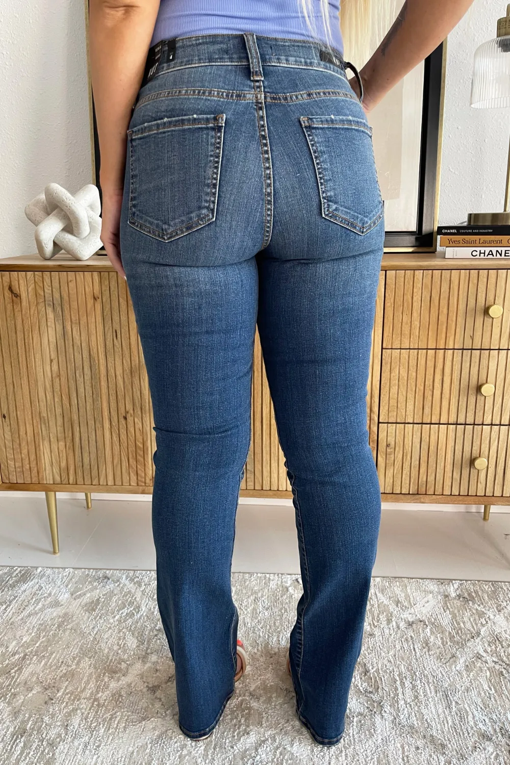 Natalie High Rise Fab Ab Bootcut