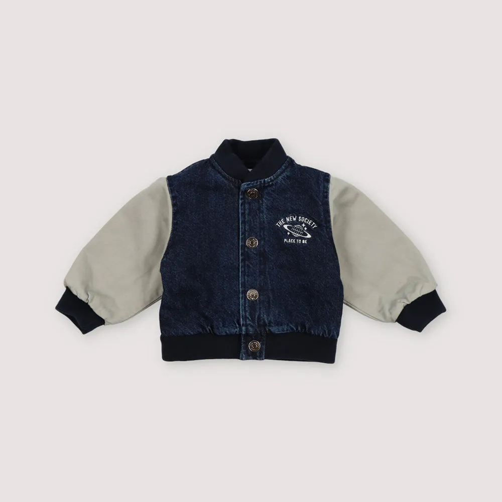 Neptuno Baby Denim Jacket | Midnight Blue