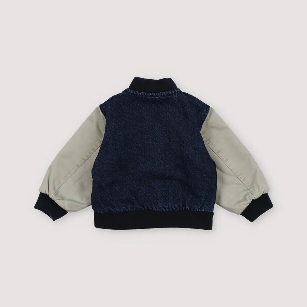 Neptuno Baby Denim Jacket | Midnight Blue