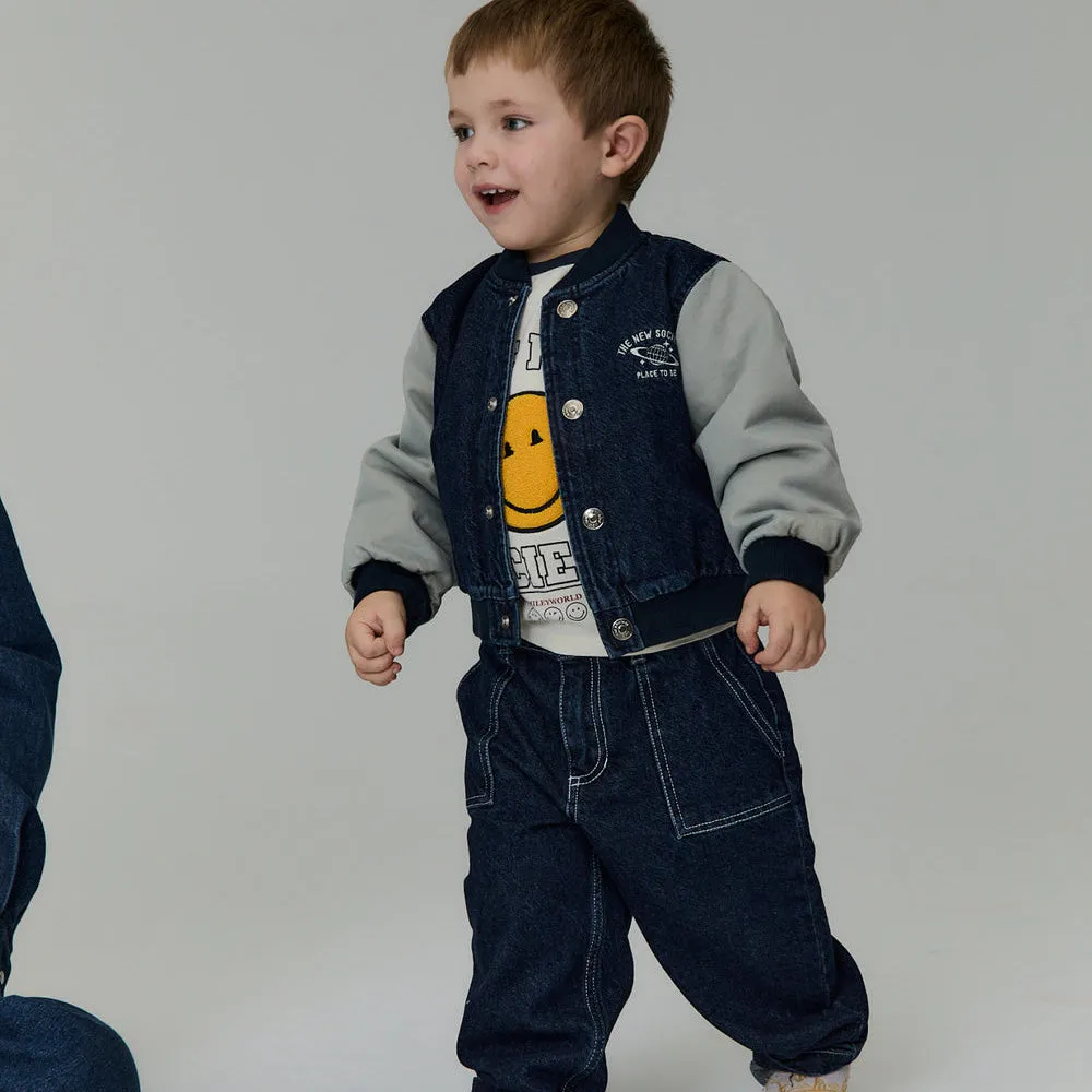 Neptuno Baby Denim Jacket | Midnight Blue