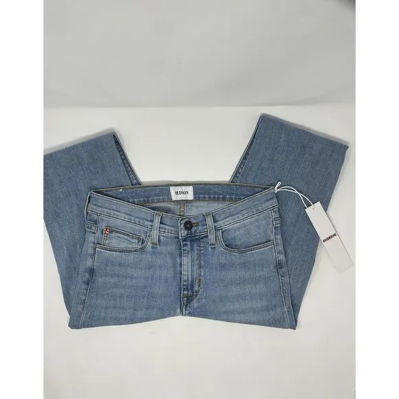 New Hudson Love Bootcut Blue Jeans Denim Women's Raw edge Size 26
