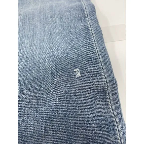 New Hudson Love Bootcut Blue Jeans Denim Women's Raw edge Size 26
