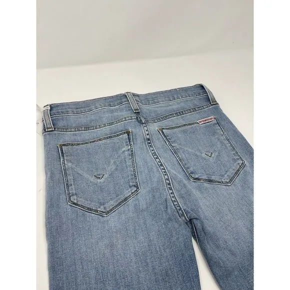New Hudson Love Bootcut Blue Jeans Denim Women's Raw edge Size 26