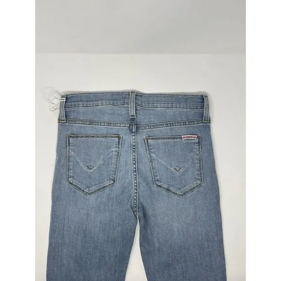 New Hudson Love Bootcut Blue Jeans Denim Women's Raw edge Size 26