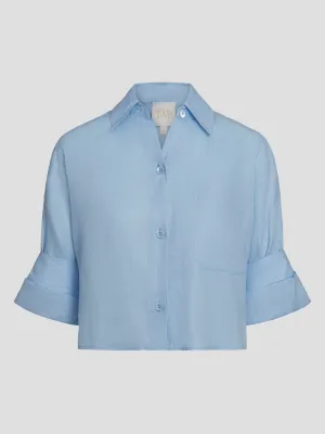 Next Ex in Baby Blue Linen