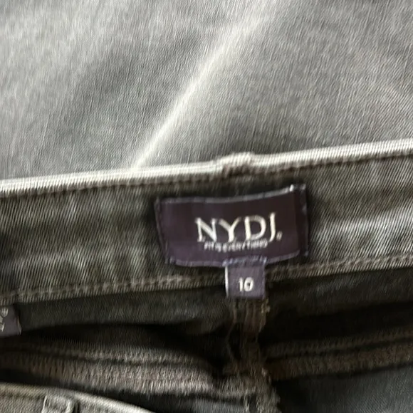 NWOT NYDJ Barbara Bootcut Ankle Jeans w/ Contrast Cuff- Castle Hil