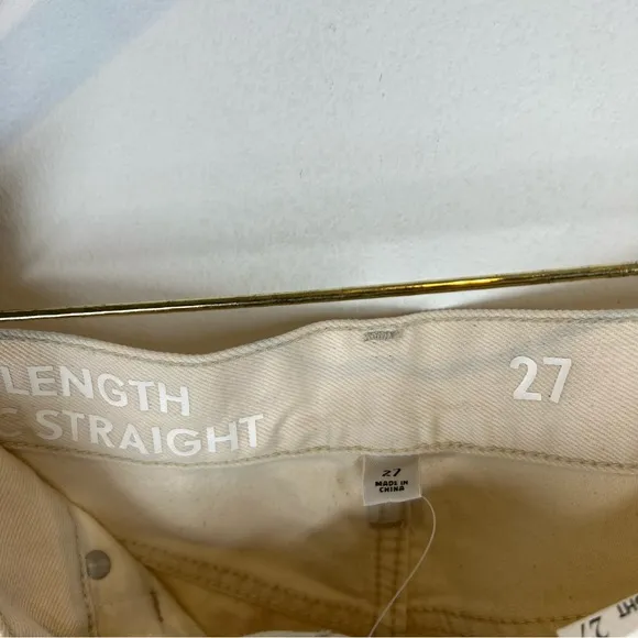 NWT J. Crew 90’s Full Length Classic Straight Jeans